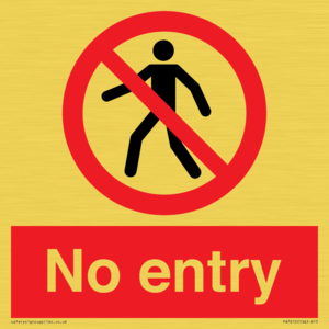 No entry